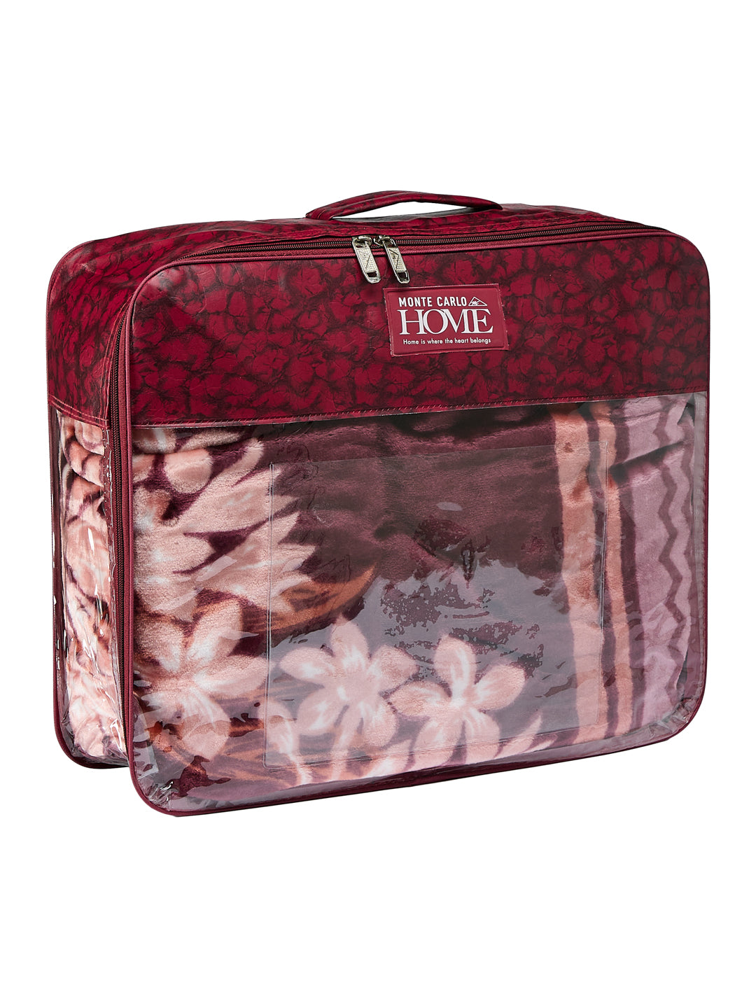 Printed Single Bed 1 Ply 550 GSM Blanket for Winter (Soulmate), Weight 1.7 kg