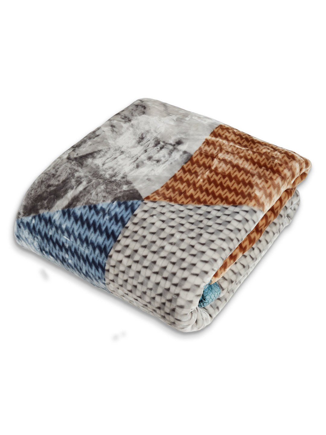 Printed Double Bed 2 Ply 950 GSM Blanket for Winter (Specter), Weight 5 kg