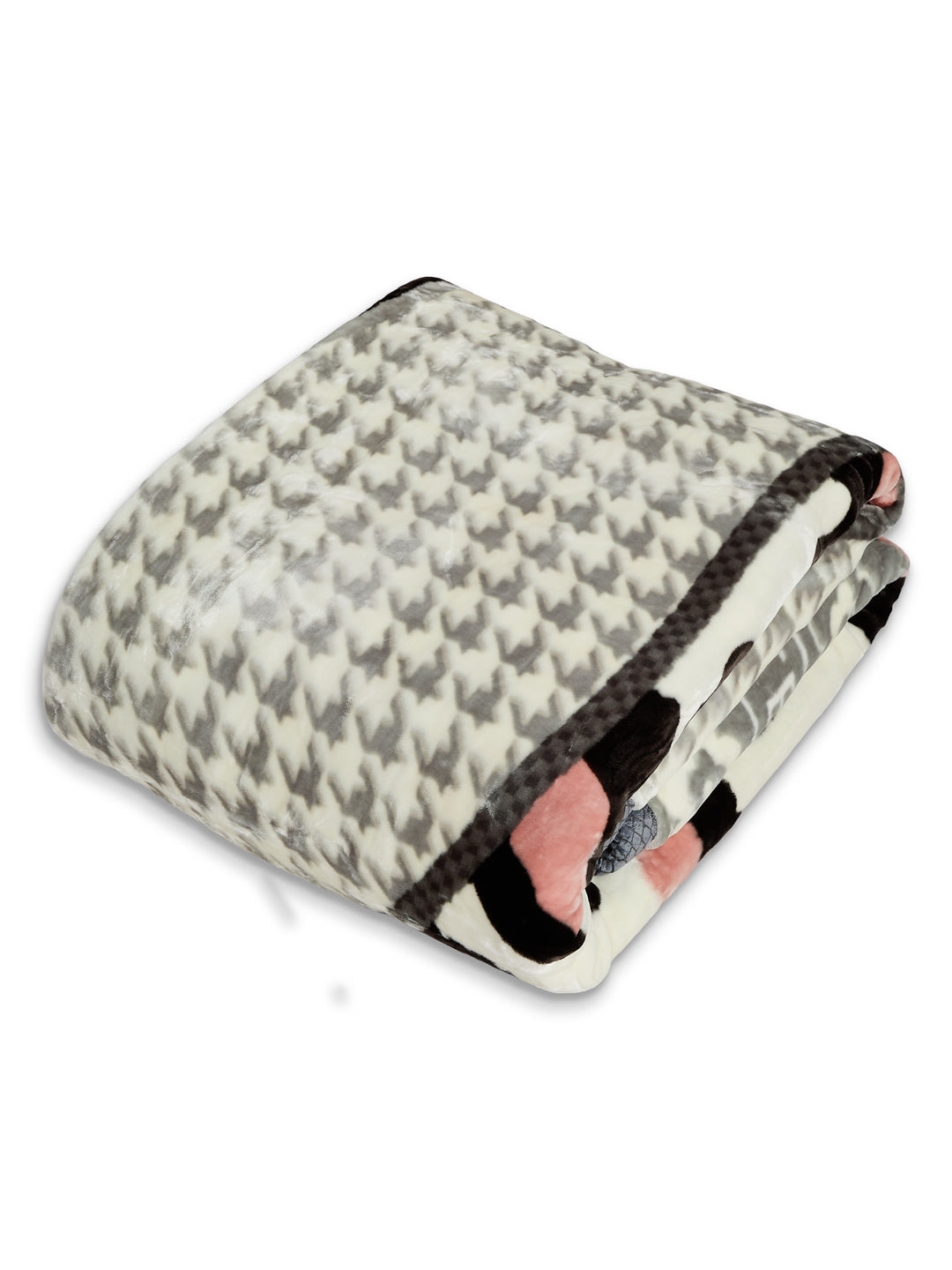 Printed Double Bed 2 Ply 950 GSM Blanket for Winter (Specter), Weight 5 kg