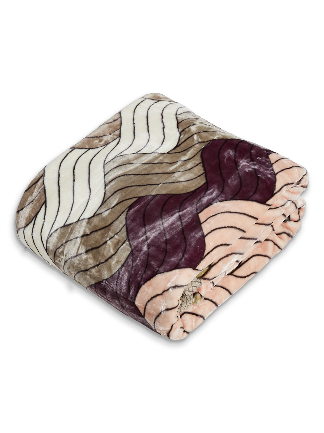Printed Double Bed 2 Ply 950 GSM Blanket for Winter (Specter), Weight 5 kg