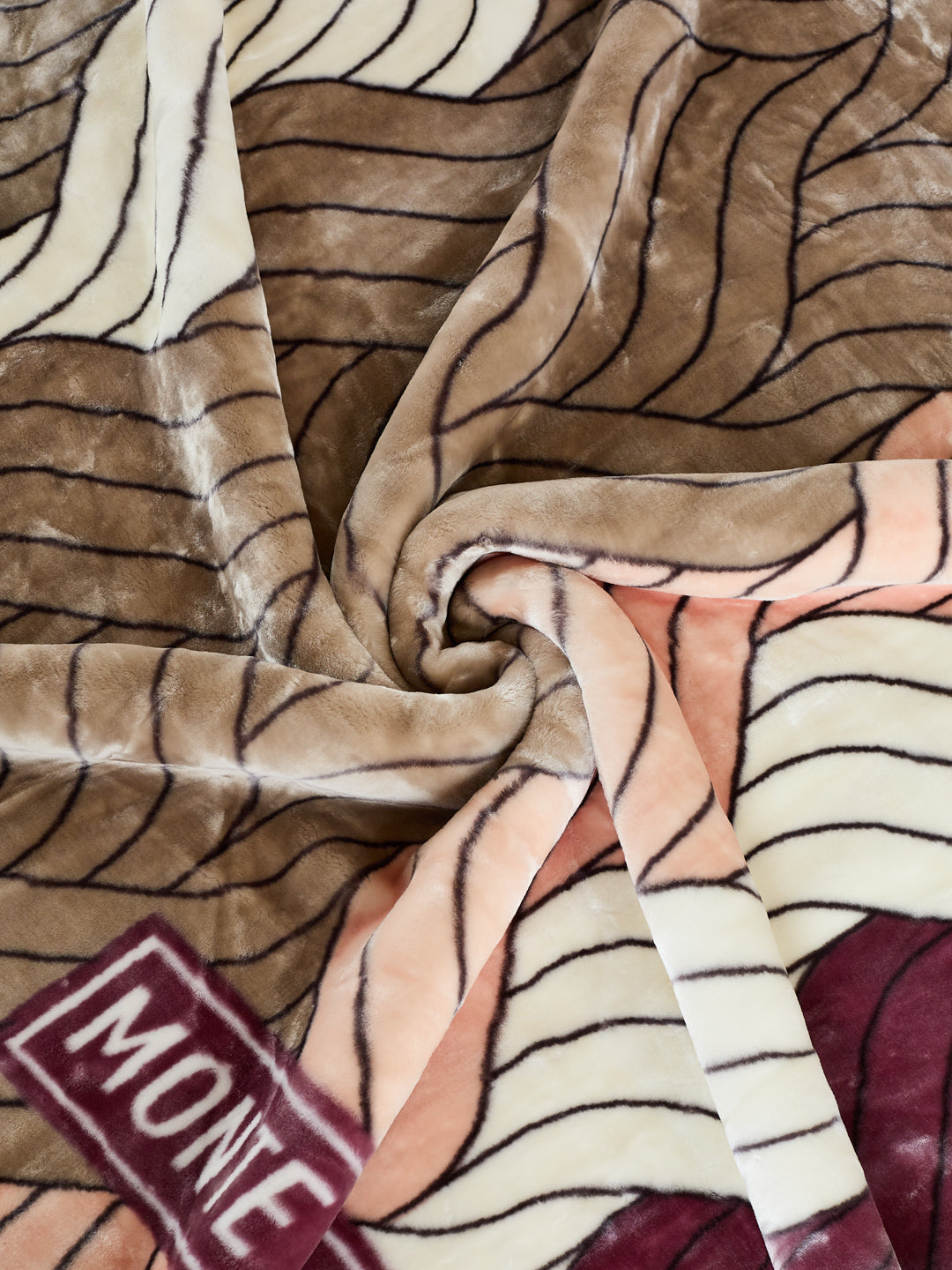 Printed Double Bed 2 Ply 950 GSM Blanket for Winter (Specter), Weight 5 kg