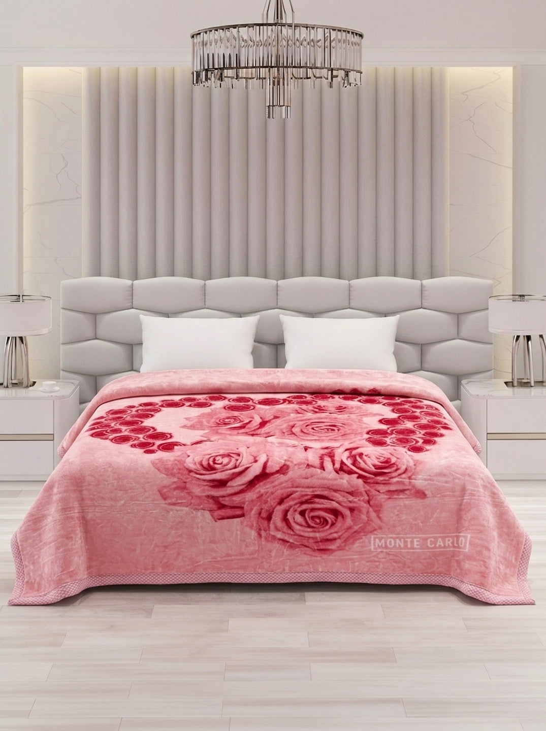 Printed Double Bed 2 Ply 950 GSM Blanket for Winter (Specter), Weight 5 kg