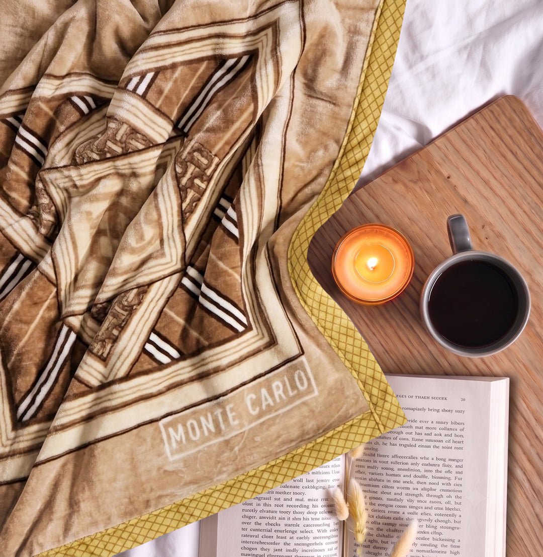 Printed Double Bed 2 Ply 950 GSM Blanket for Winter (Specter), Weight 5 kg