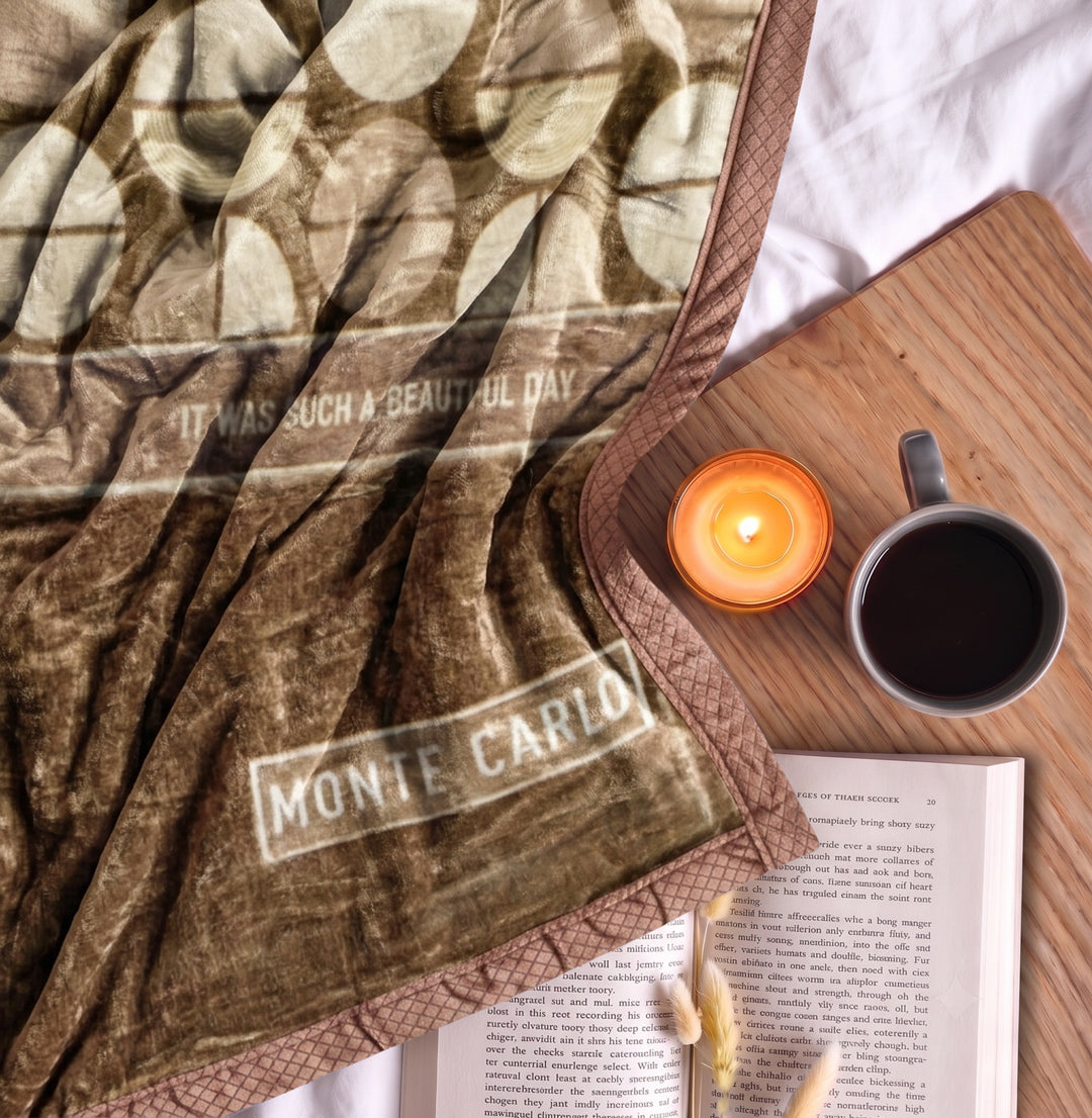 Printed Double Bed 2 Ply 950 GSM Blanket for Winter (Specter), Weight 5 kg