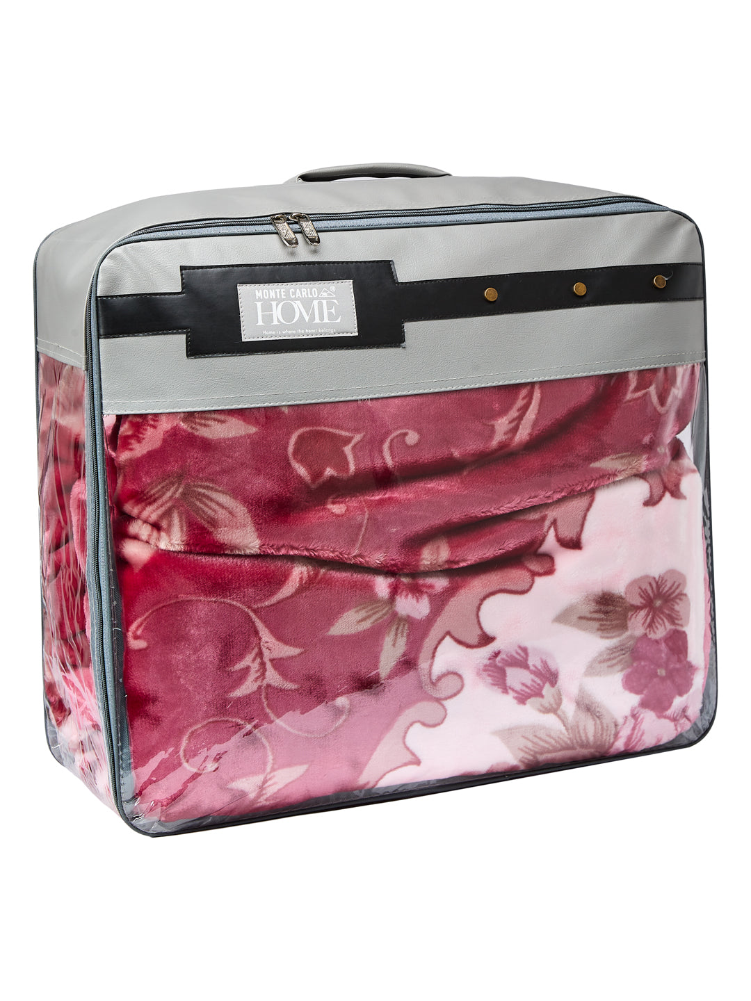 Floral Print Double Bed 2 Ply 750 GSM Blanket for Winter (Super Star), Weight 4 kg