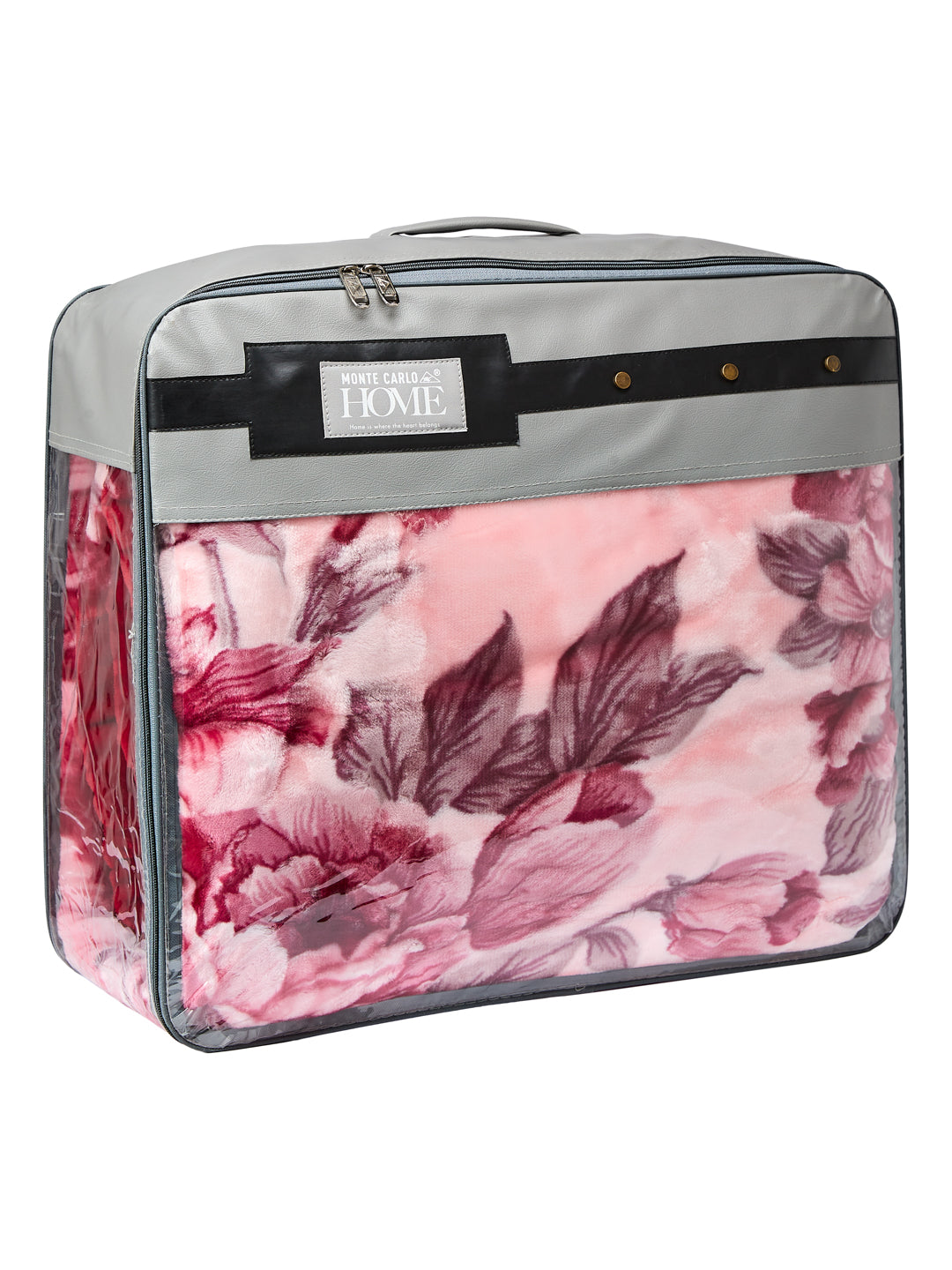 Floral Print Double Bed 2 Ply 750 GSM Blanket for Winter (Super Star), Weight 4 kg