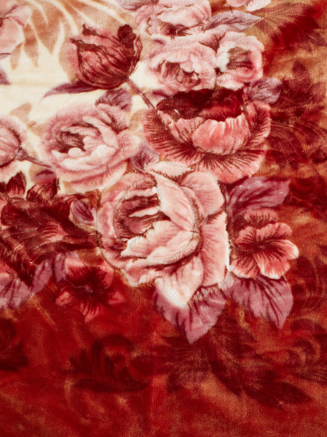 Floral Print Double Bed 2 Ply 750 GSM Blanket for Winter (Super Star), Weight 4 kg