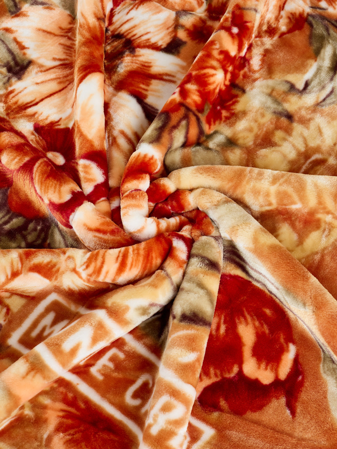 Floral Print Double Bed 2 Ply 750 GSM Blanket for Winter (Super Star), Weight 4 kg