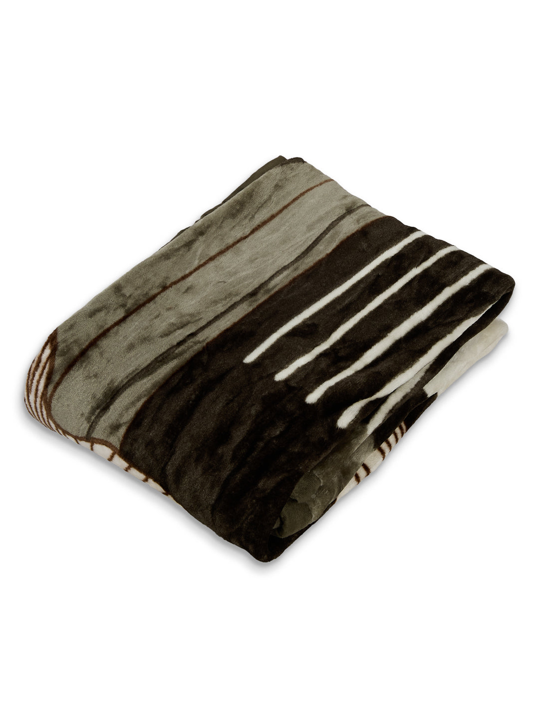 Printed Single Bed 1 Ply 440 GSM Blanket for Winter (Tiva), Weight 1.4 kg