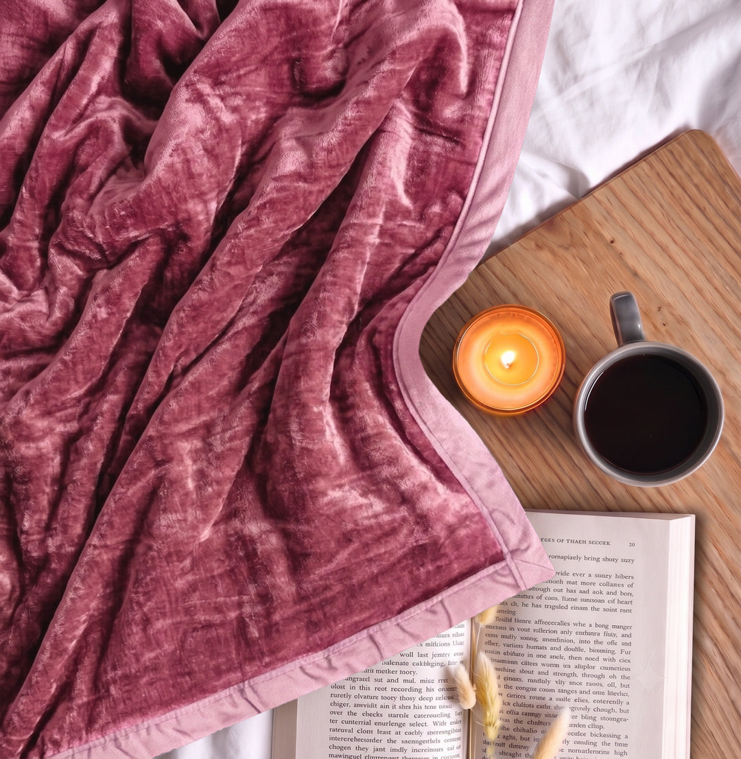 Printed Single Bed 1 Ply 440 GSM Blanket for Winter (Tiva), Weight 1.4 kg
