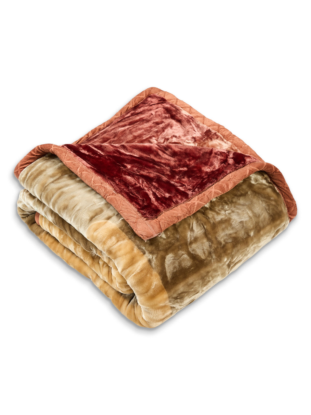 Printed Double Bed 2 Ply 850 GSM Blanket for Winter (Tohfa), Weight 4.5 kg