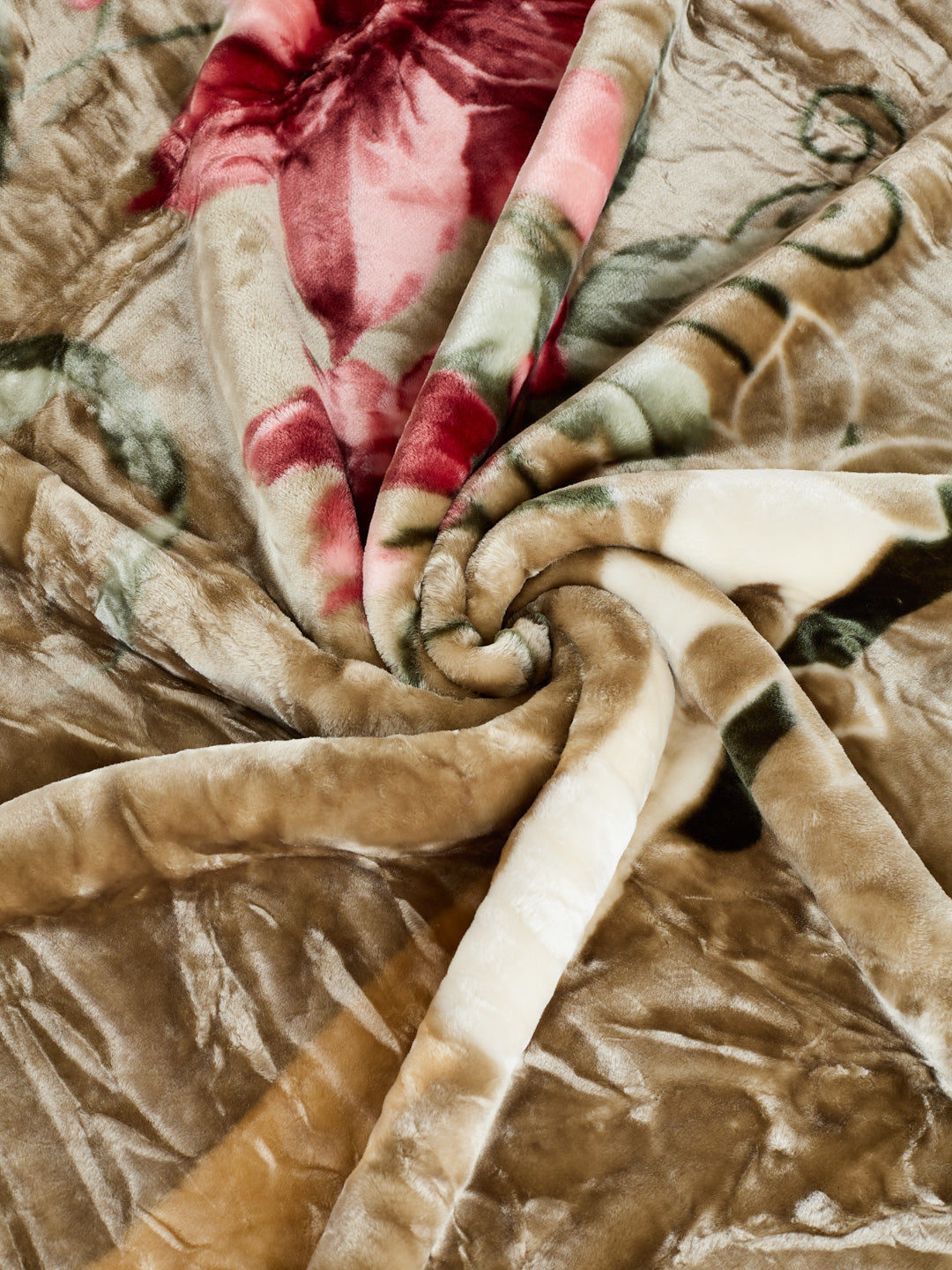 Printed Double Bed 2 Ply 850 GSM Blanket for Winter (Tohfa), Weight 4.5 kg