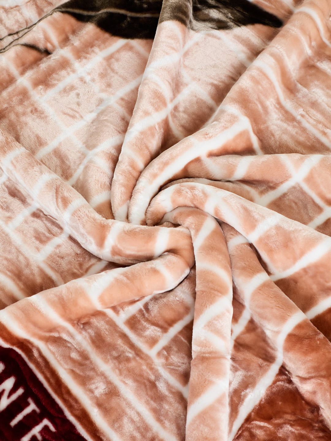 Printed Double Bed 2 Ply 850 GSM Blanket for Winter (Tohfa), Weight 4.5 kg