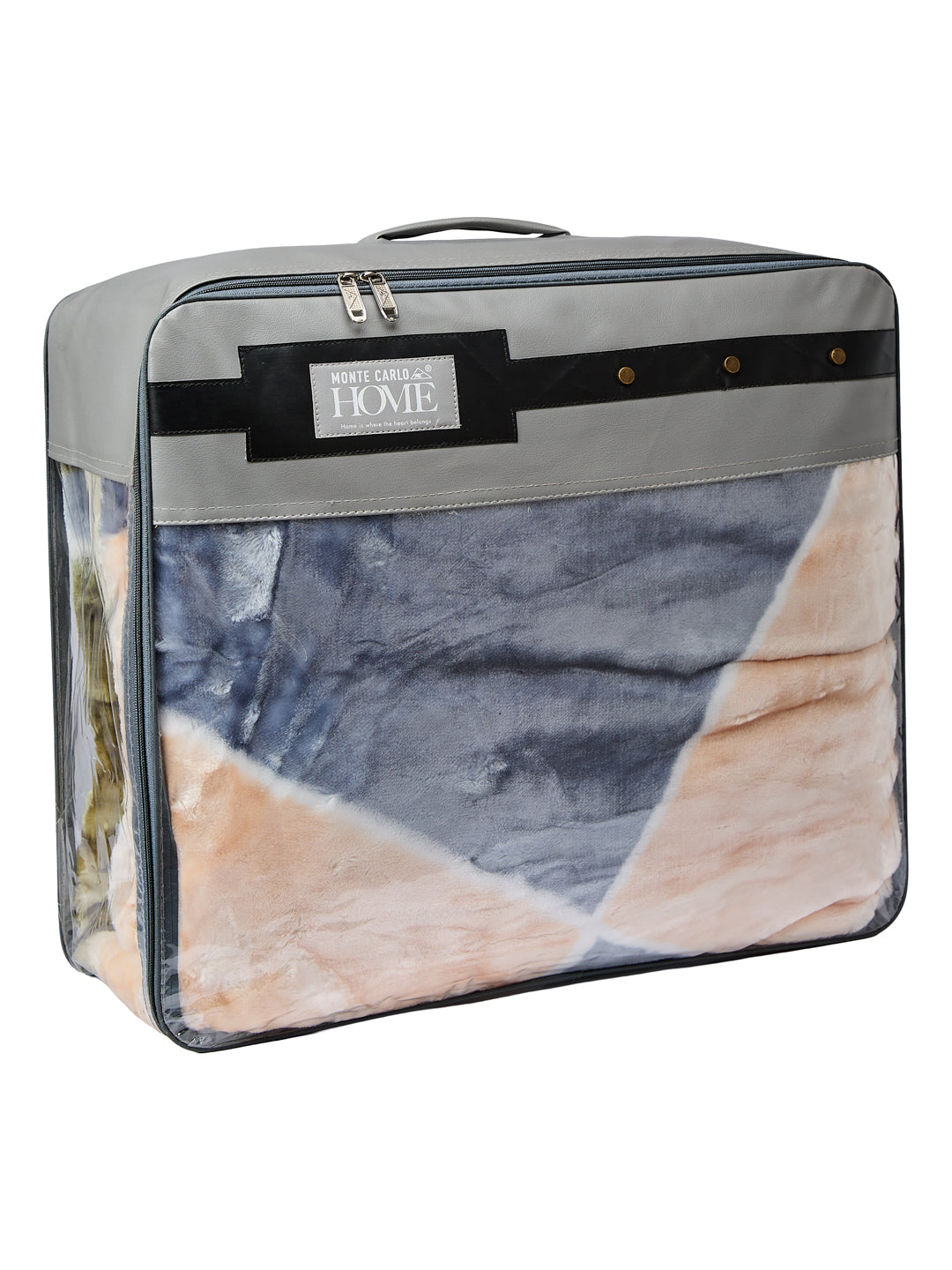 Printed Double Bed 2 Ply 850 GSM Blanket for Winter (Tohfa), Weight 4.5 kg