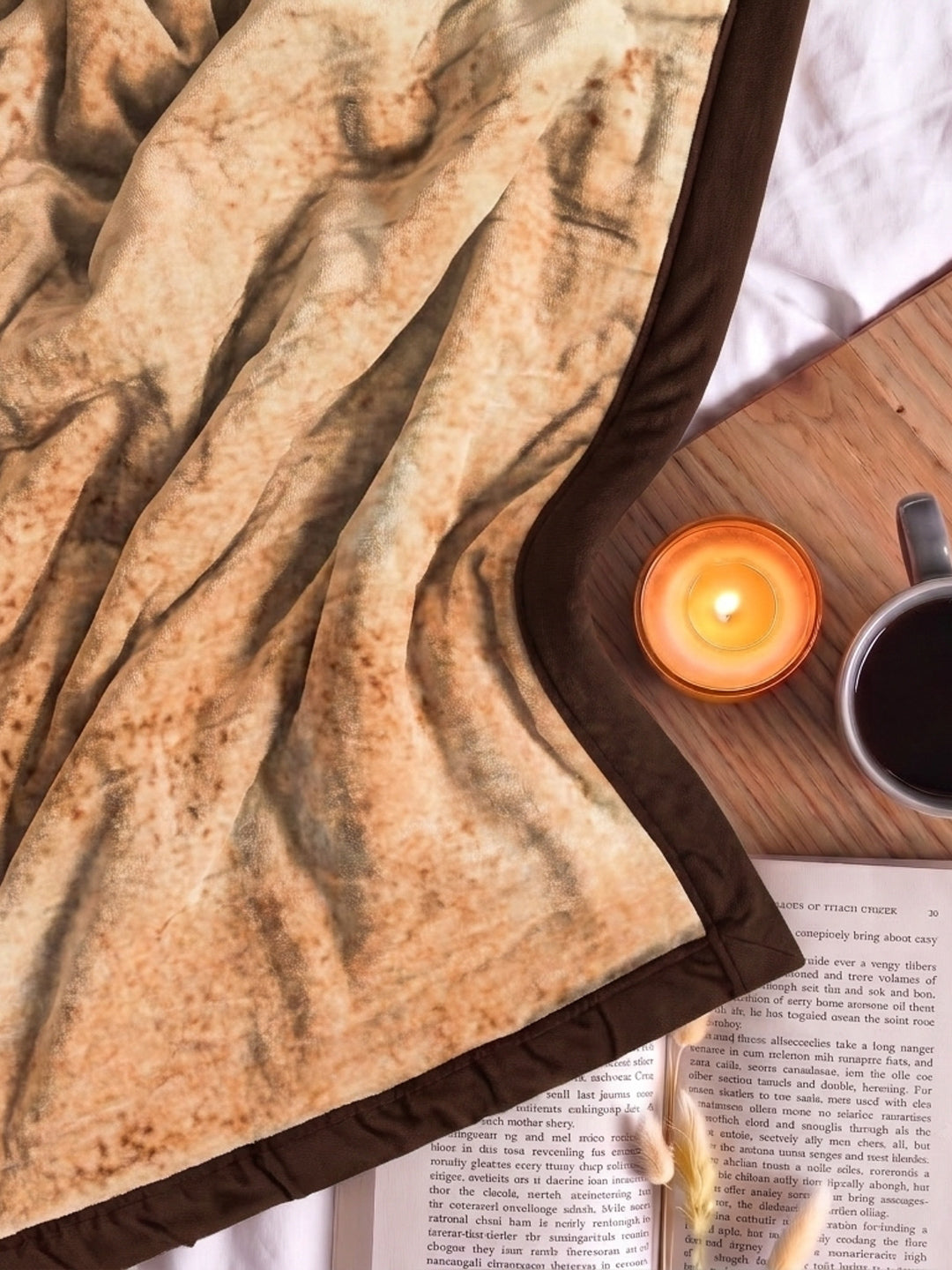 Printed Double Bed 2 Ply 550 GSM Blanket for Winter (Tradition), Weight 3 kg
