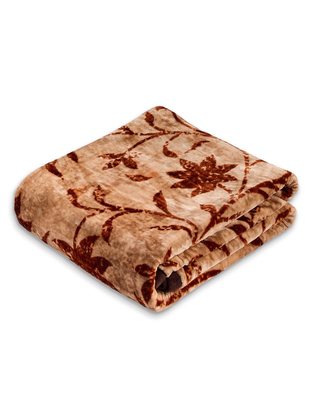 Printed Double Bed 2 Ply 550 GSM Blanket for Winter (Tradition), Weight 3 kg