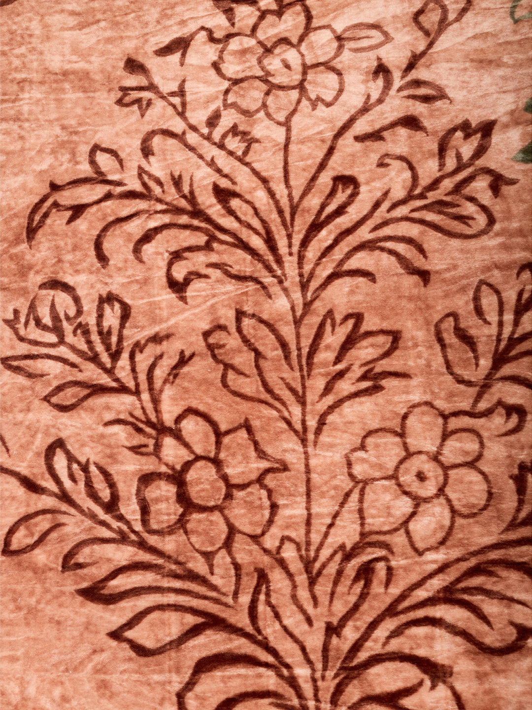 Printed Double Bed 2 Ply 550 GSM Blanket for Winter (Tradition), Weight 3 kg