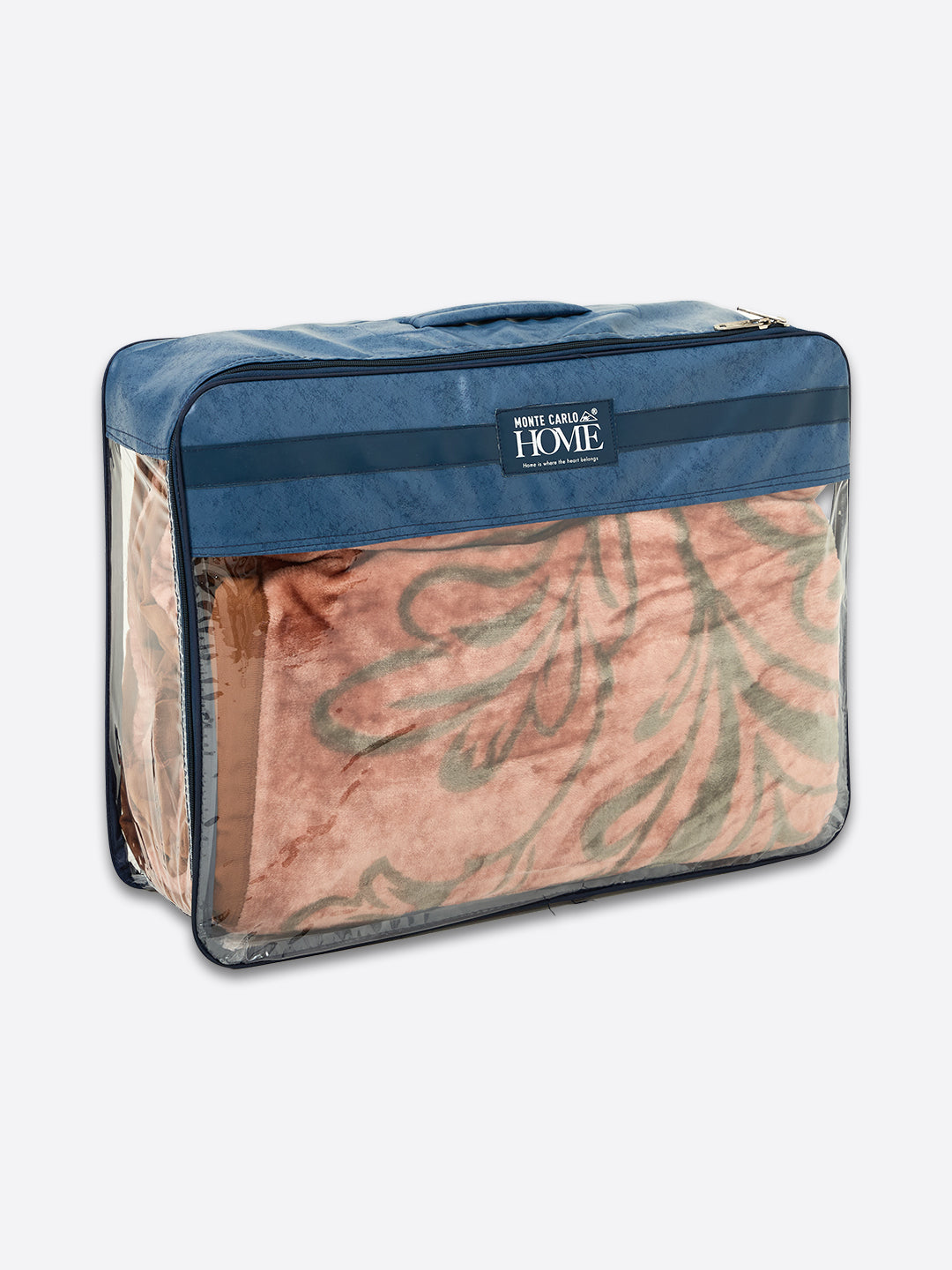Printed Double Bed 2 Ply 550 GSM Blanket for Winter (Tradition), Weight 3 kg