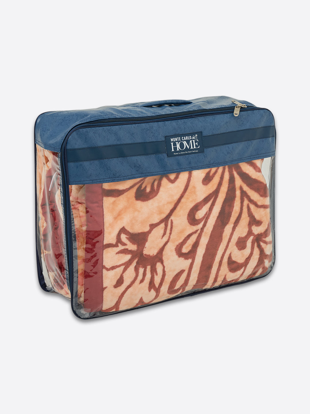 Printed Double Bed 2 Ply 550 GSM Blanket for Winter (Tradition), Weight 3 kg