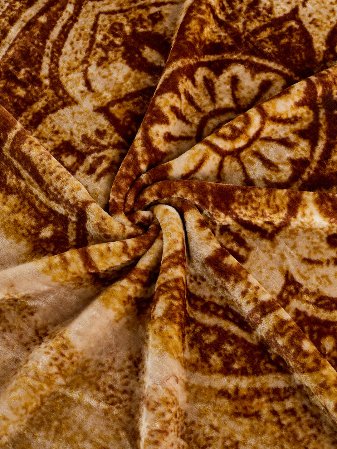 Printed Double Bed 2 Ply 550 GSM Blanket for Winter (Tradition), Weight 3 kg