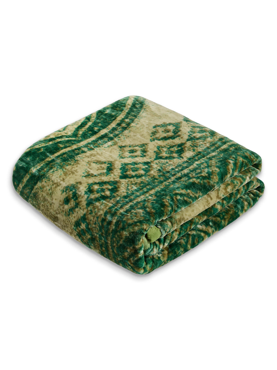 Printed Double Bed 2 Ply 550 GSM Blanket for Winter (Tradition), Weight 3 kg
