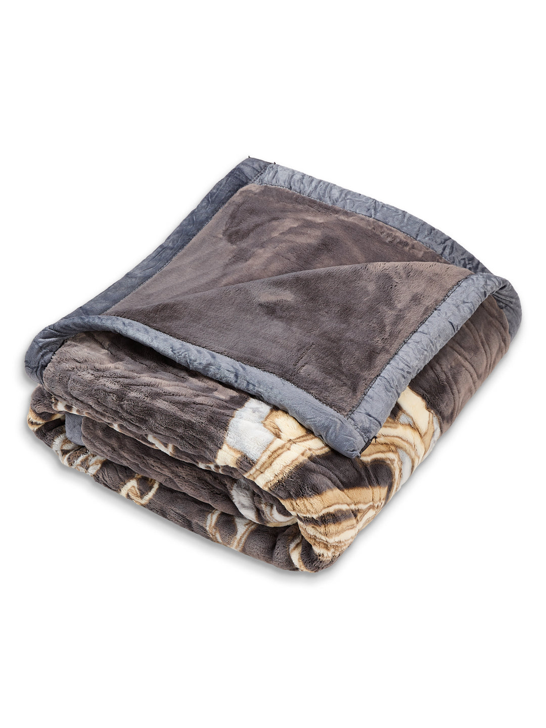 Printed Double Bed 2 Ply 840 GSM Blanket for Winter (Tranquil), Weight 4.4 kg