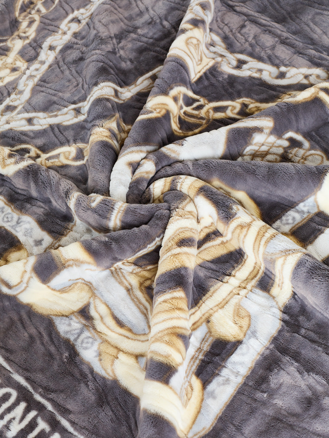 Printed Double Bed 2 Ply 840 GSM Blanket for Winter (Tranquil), Weight 4.4 kg
