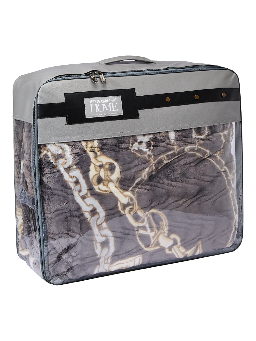 Printed Double Bed 2 Ply 840 GSM Blanket for Winter (Tranquil), Weight 4.4 kg
