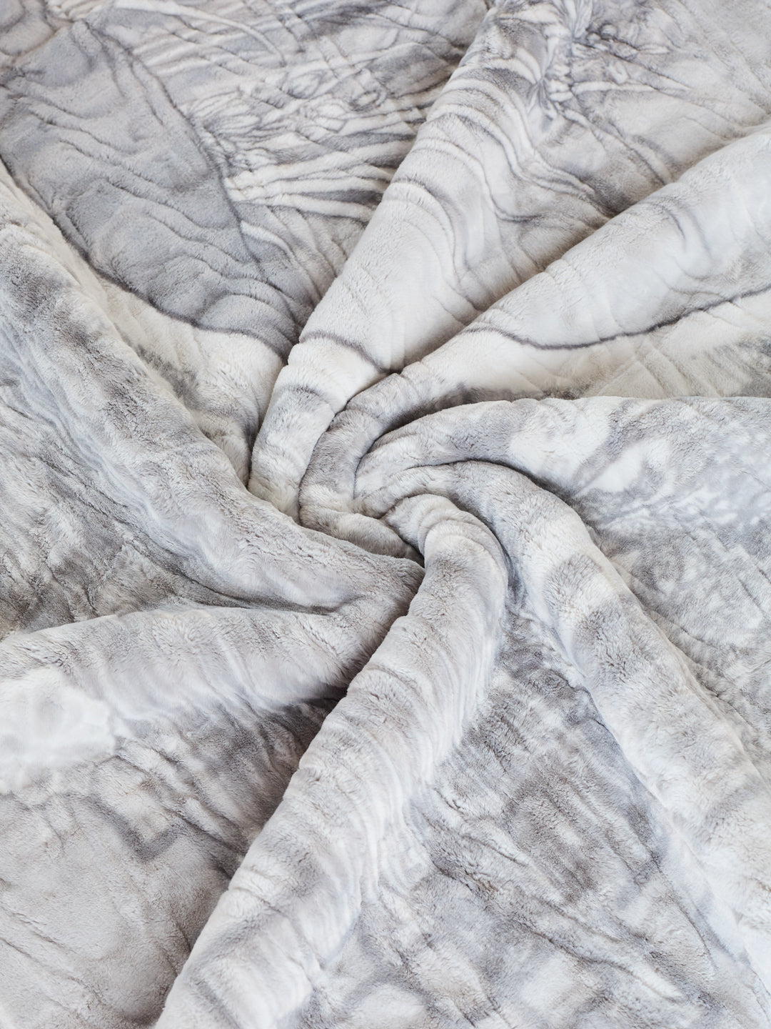 Printed Double Bed 2 Ply 840 GSM Blanket for Winter (Tranquil), Weight 4.4 kg