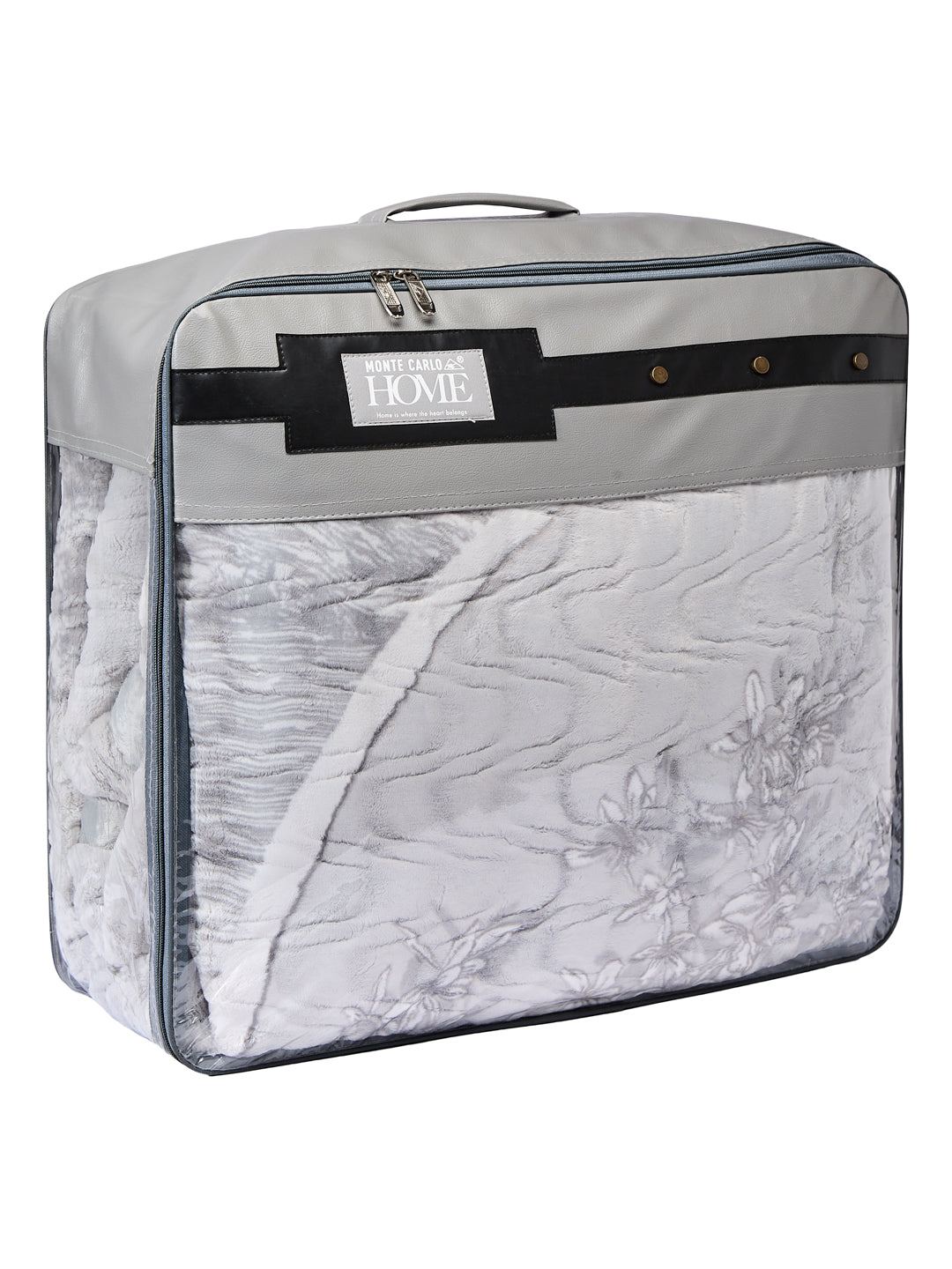 Printed Double Bed 2 Ply 840 GSM Blanket for Winter (Tranquil), Weight 4.4 kg