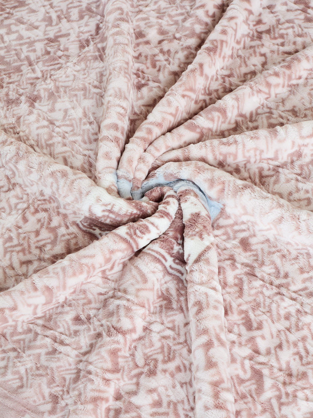 Printed Double Bed 2 Ply 840 GSM Blanket for Winter (Tranquil), Weight 4.4 kg