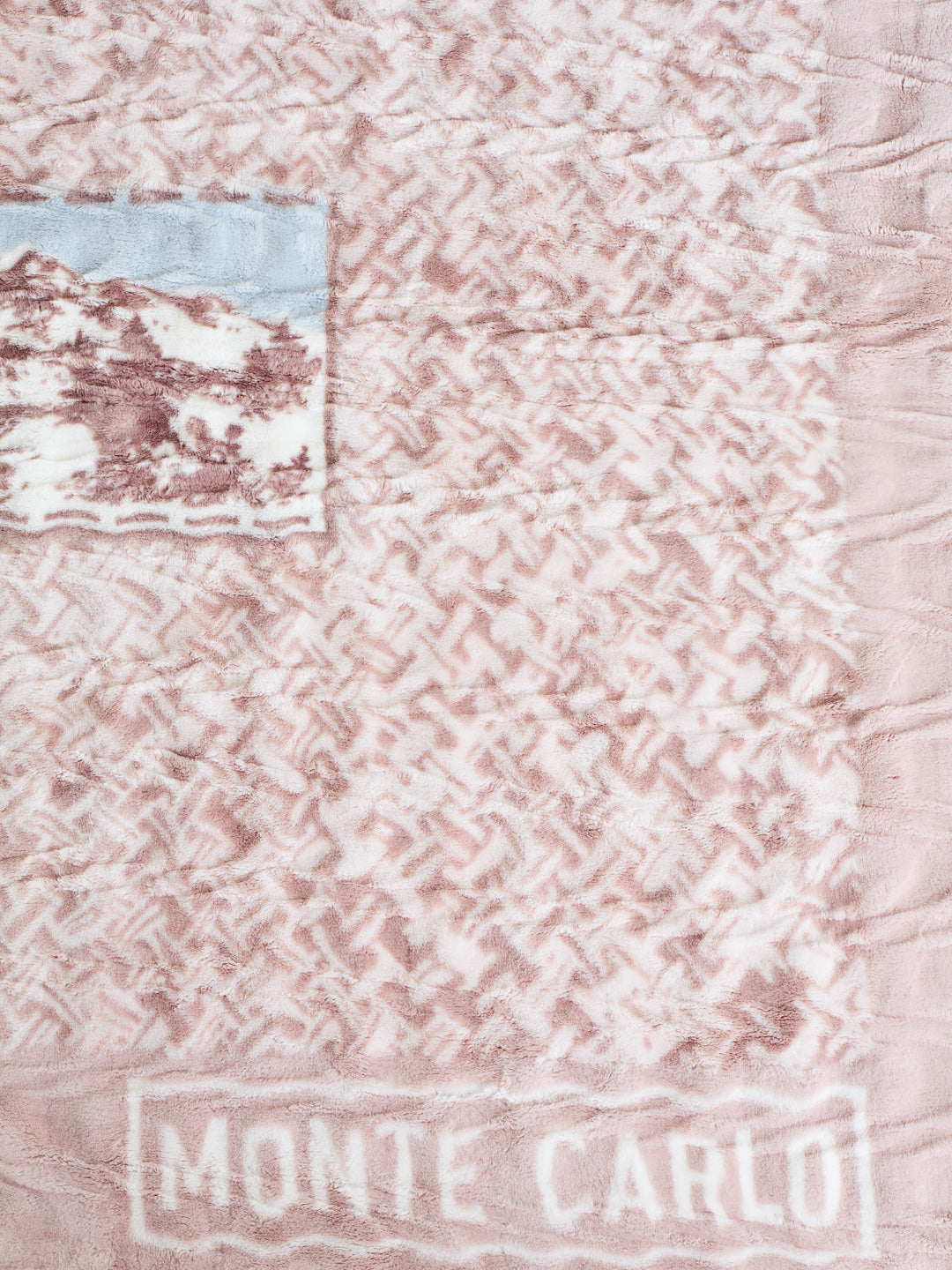 Printed Double Bed 2 Ply 840 GSM Blanket for Winter (Tranquil), Weight 4.4 kg
