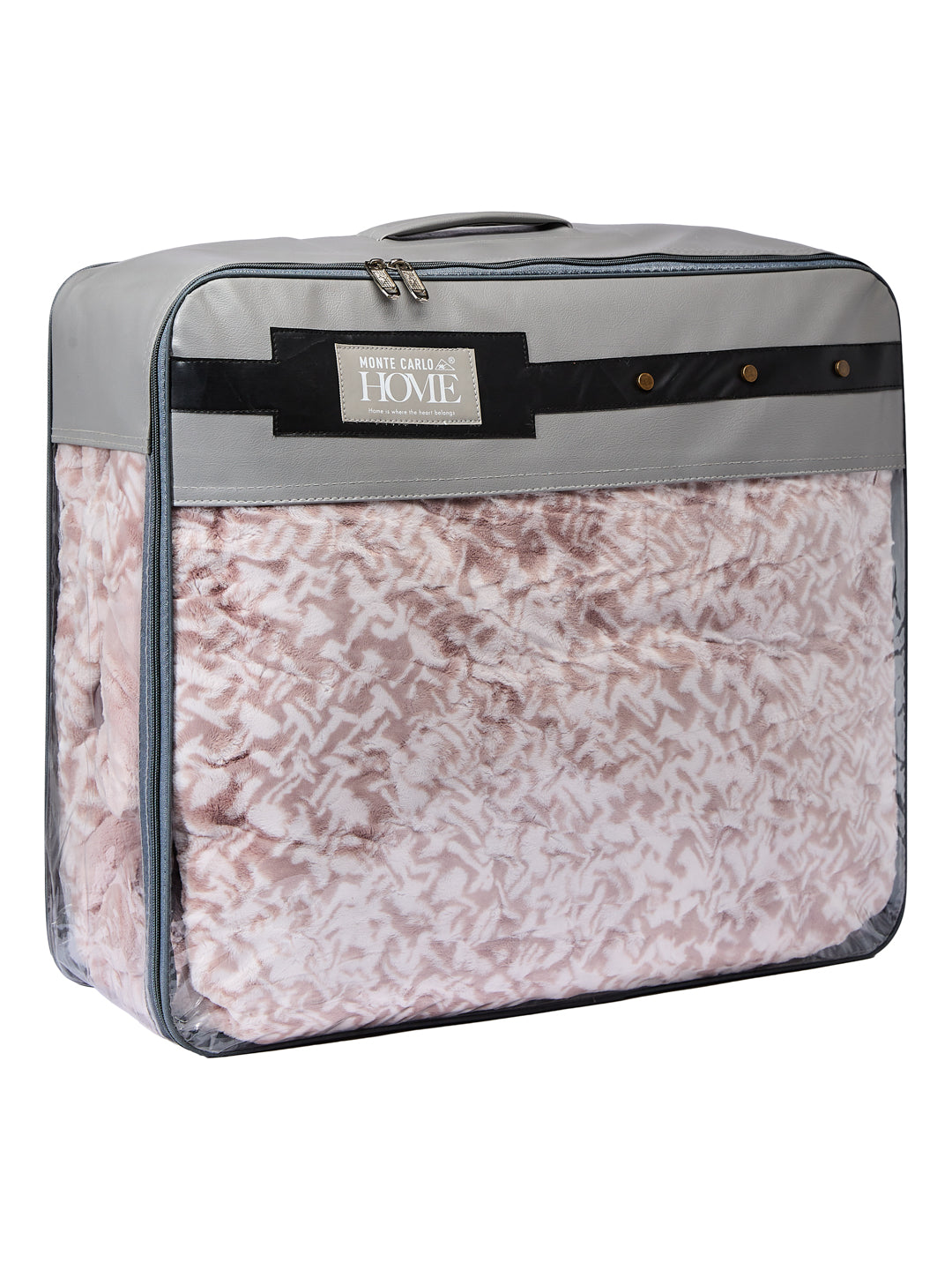 Printed Double Bed 2 Ply 840 GSM Blanket for Winter (Tranquil), Weight 4.4 kg