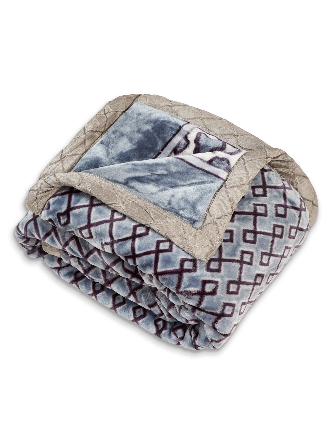 Printed Single Bed 3 Ply 900 GSM Blanket for Winter (Umang), Weight 3.2 kg