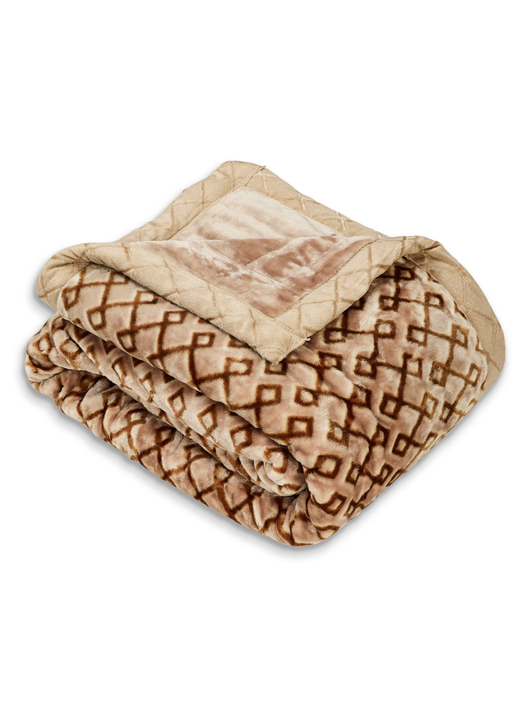 Printed Single Bed 3 Ply 900 GSM Blanket for Winter (Umang), Weight 3.2 kg