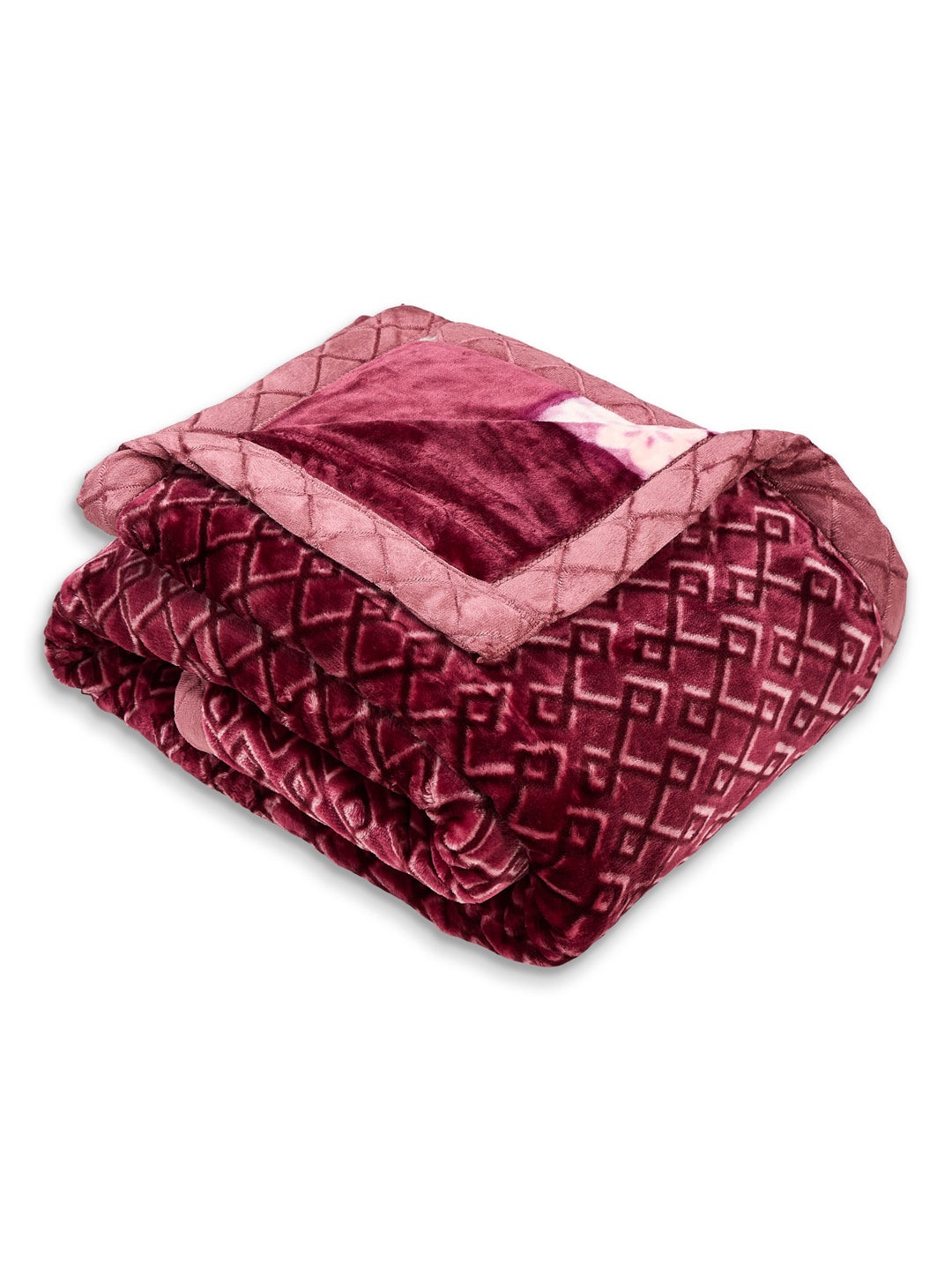 Printed Single Bed 3 Ply 900 GSM Blanket for Winter (Umang), Weight 3.2 kg