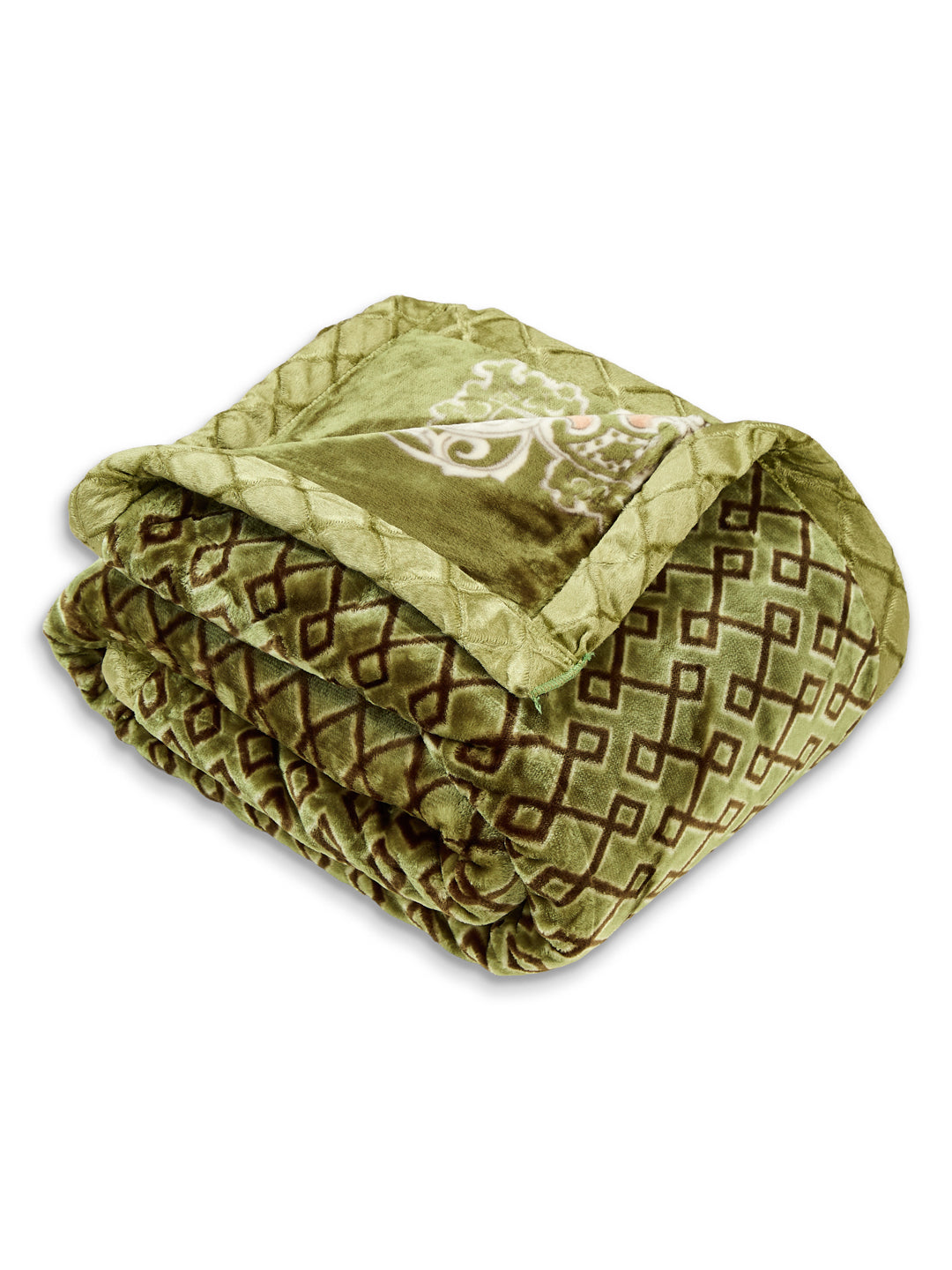 Printed Single Bed 3 Ply 900 GSM Blanket for Winter (Umang), Weight 3.2 kg
