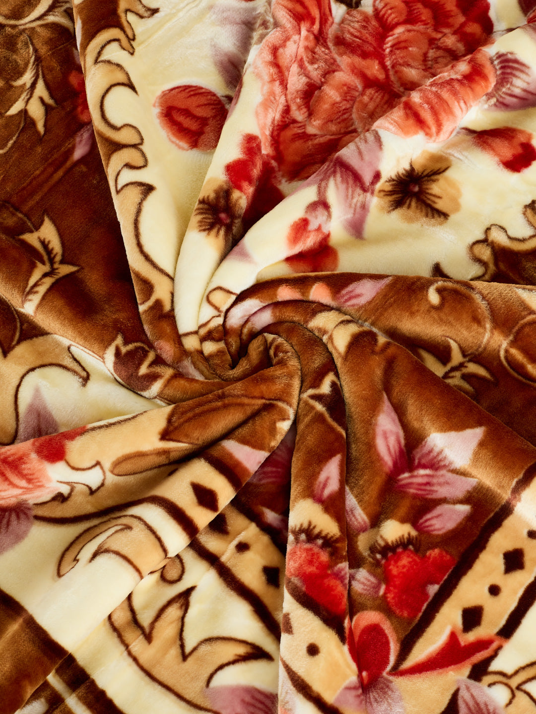 Printed Single Bed 3 Ply 900 GSM Blanket for Winter (Umang), Weight 3.2 kg