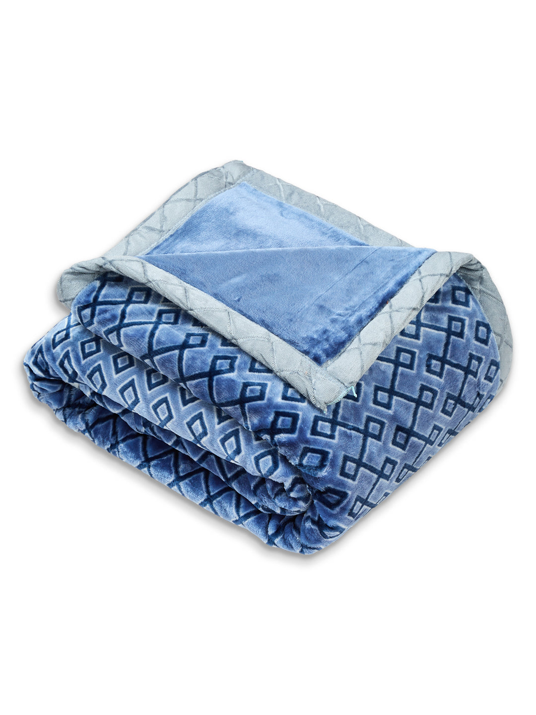 Printed Single Bed 3 Ply 900 GSM Blanket for Winter (Umang), Weight 3.2 kg