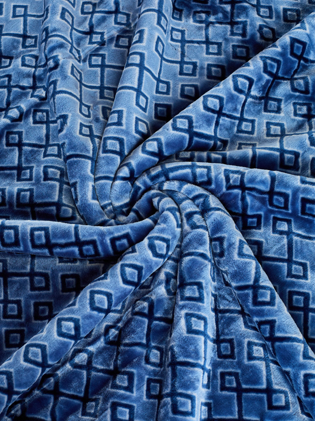 Printed Single Bed 3 Ply 900 GSM Blanket for Winter (Umang), Weight 3.2 kg