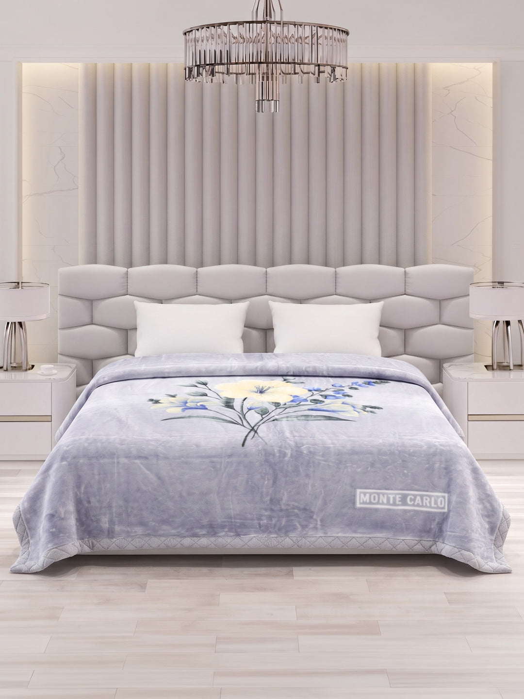 Printed Double Bed 2 Ply 900 GSM Blanket for Winter (Vista Plus), Weight 4.8 kg
