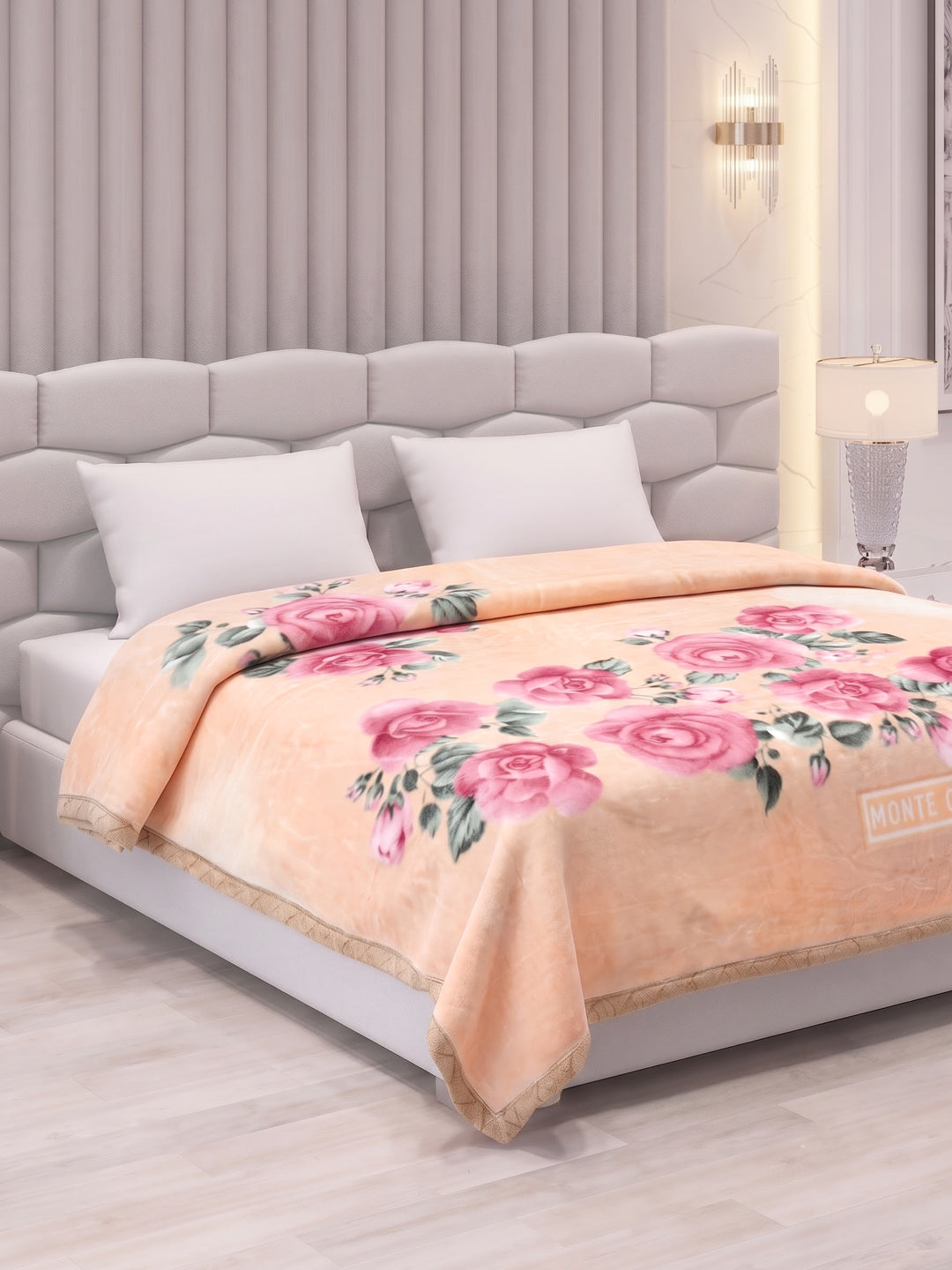 Printed Double Bed 2 Ply 900 GSM Blanket for Winter (Vista Plus), Weight 4.8 kg