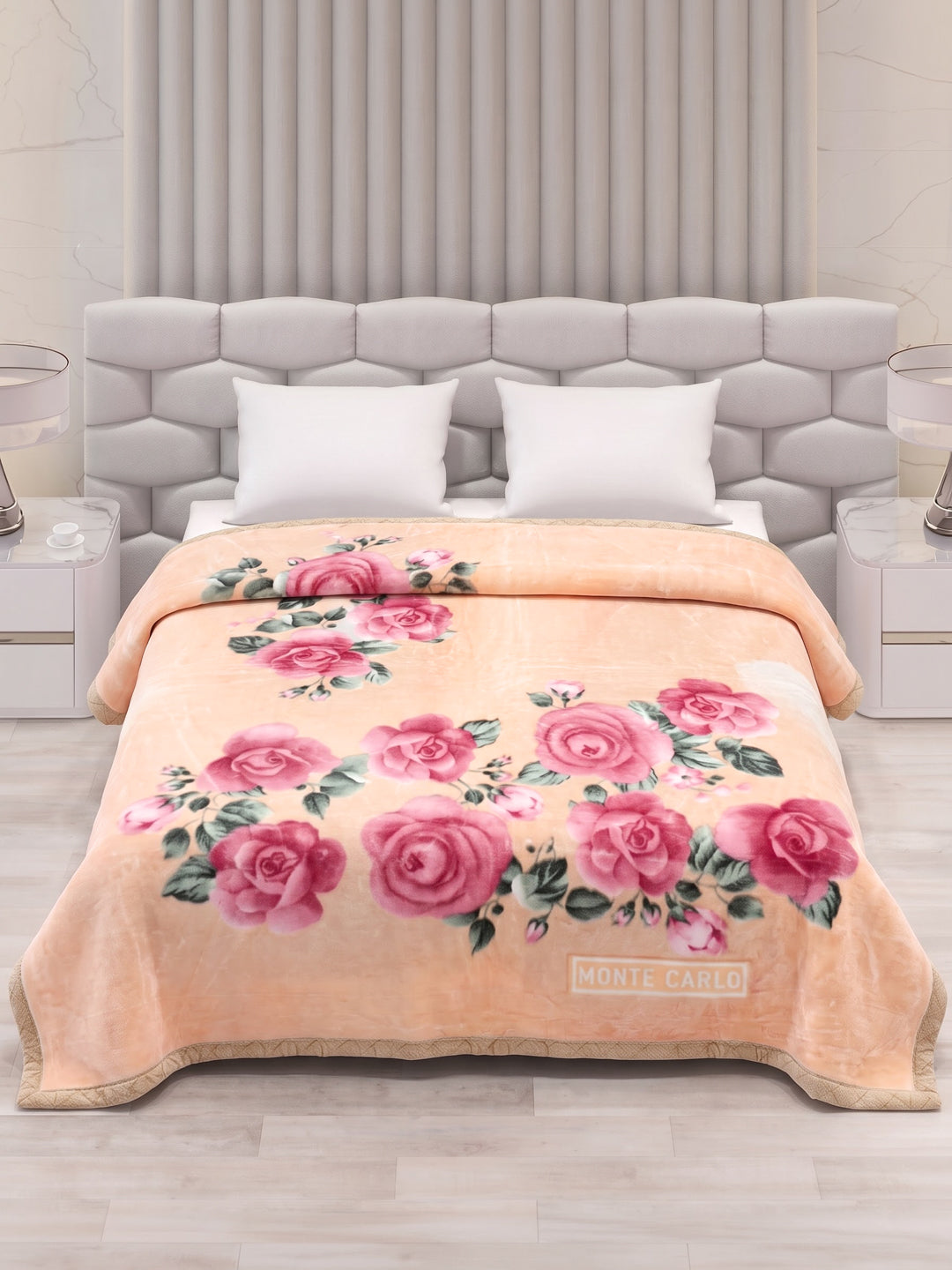 Printed Double Bed 2 Ply 900 GSM Blanket for Winter (Vista Plus), Weight 4.8 kg