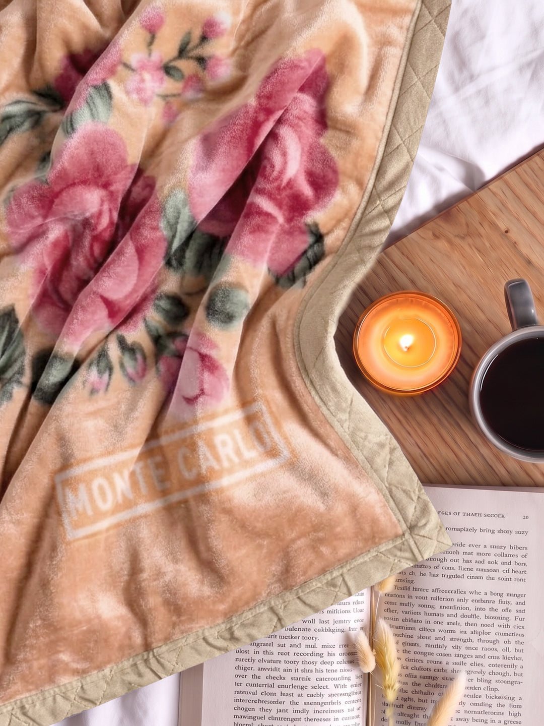Printed Double Bed 2 Ply 900 GSM Blanket for Winter (Vista Plus), Weight 4.8 kg