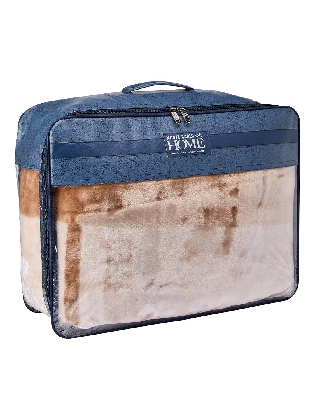 Printed Single Bed 2 Ply 700 GSM Blanket for Winter (Wade), Weight 3.7 kg
