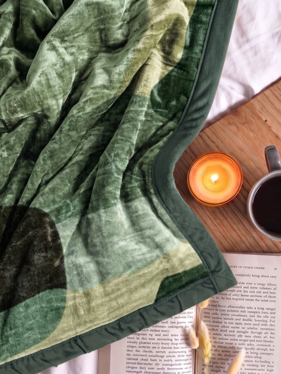 Printed Single Bed 2 Ply 700 GSM Blanket for Winter (Wade), Weight 3.7 kg