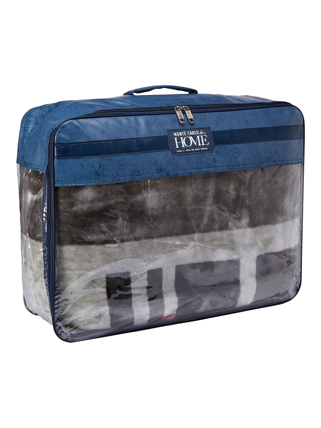 Printed Single Bed 2 Ply 700 GSM Blanket for Winter (Wade), Weight 3.7 kg