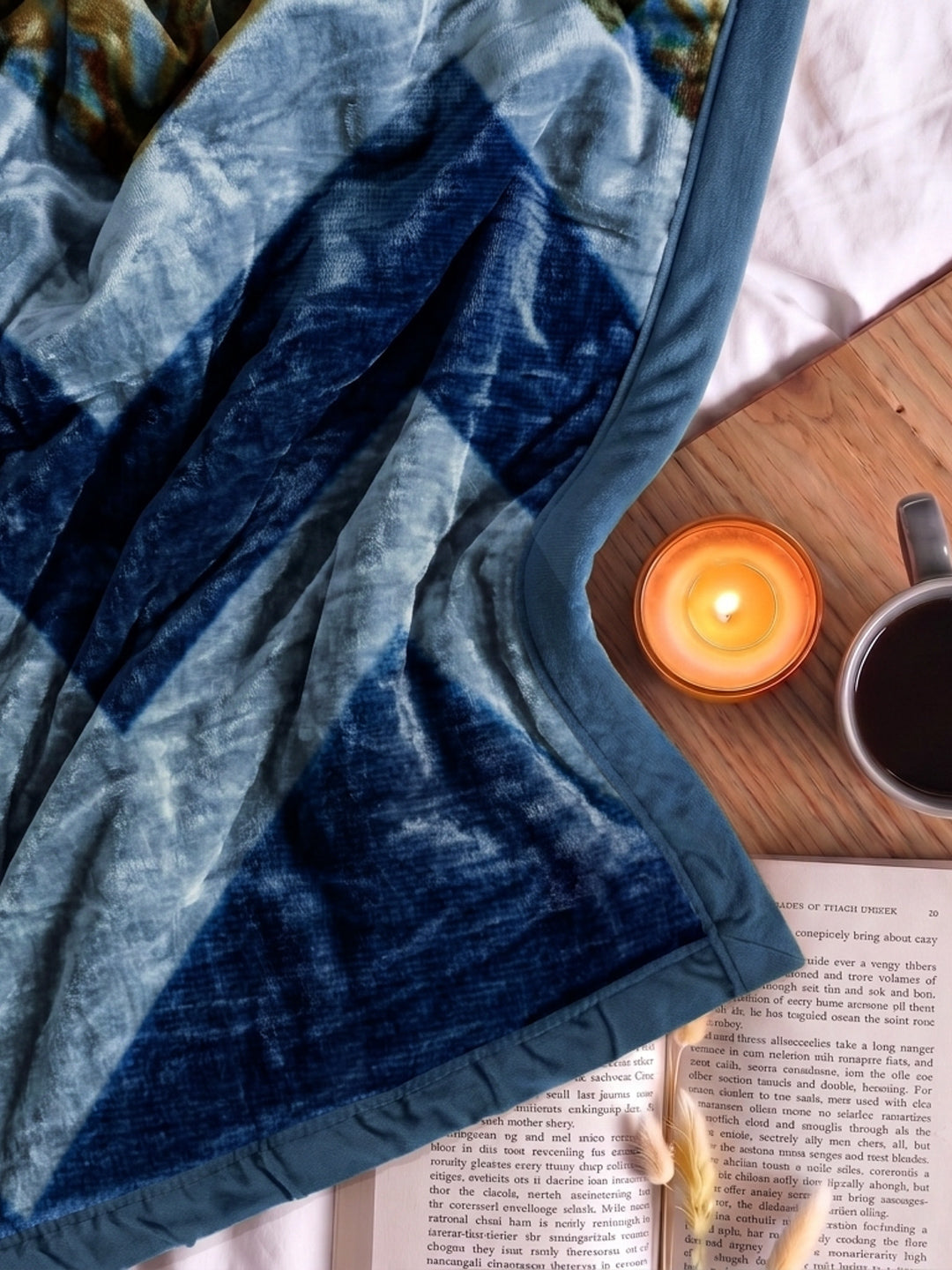 Printed Single Bed 2 Ply 700 GSM Blanket for Winter (Wade), Weight 3.7 kg