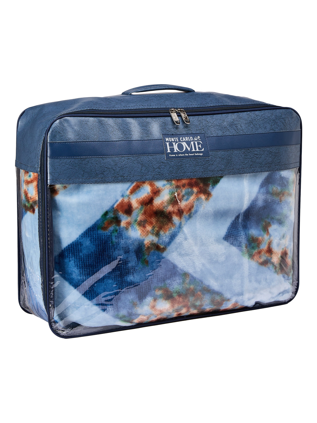 Printed Single Bed 2 Ply 700 GSM Blanket for Winter (Wade), Weight 3.7 kg