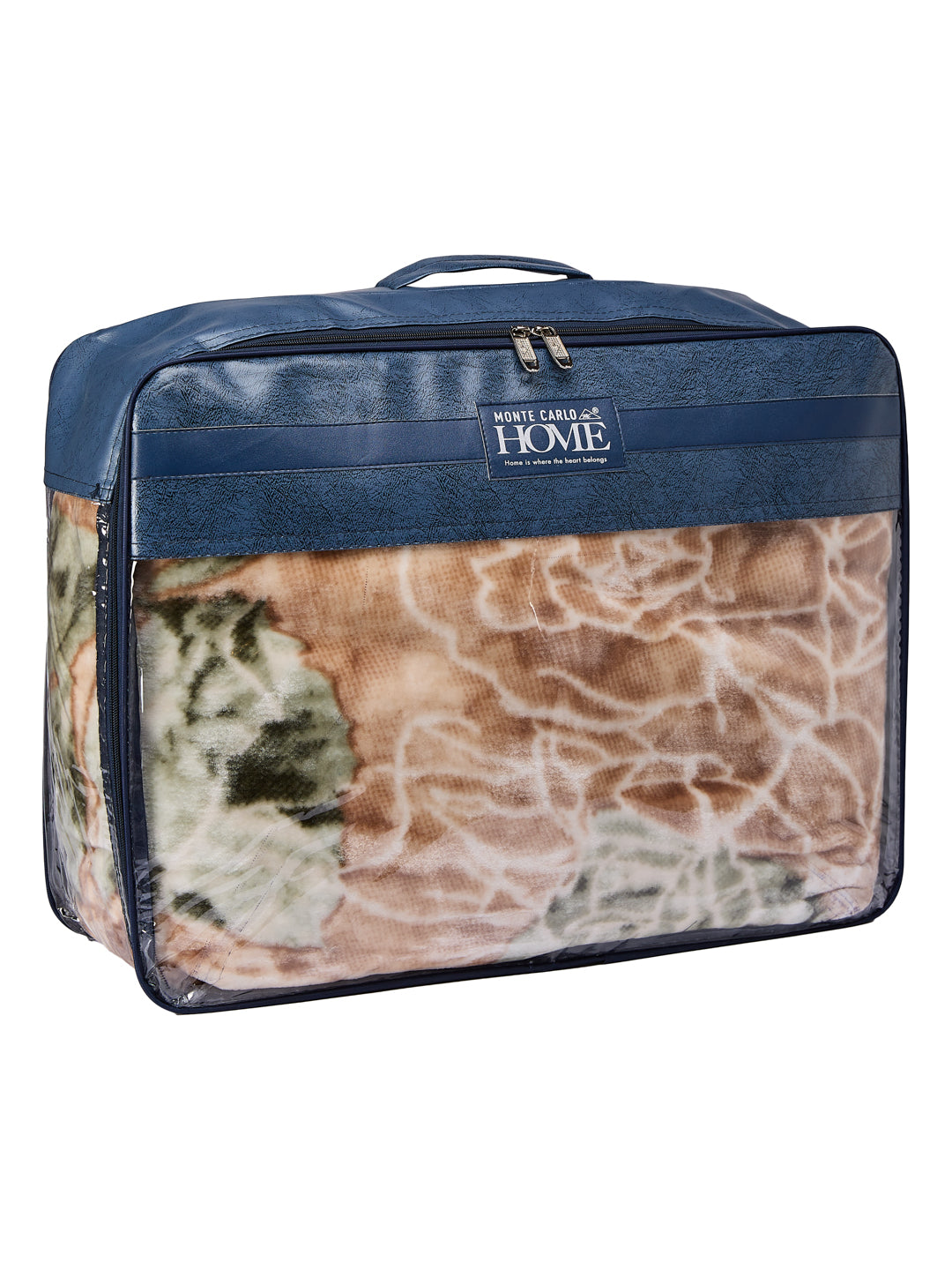 Printed Single Bed 2 Ply 700 GSM Blanket for Winter (Wade), Weight 3.7 kg